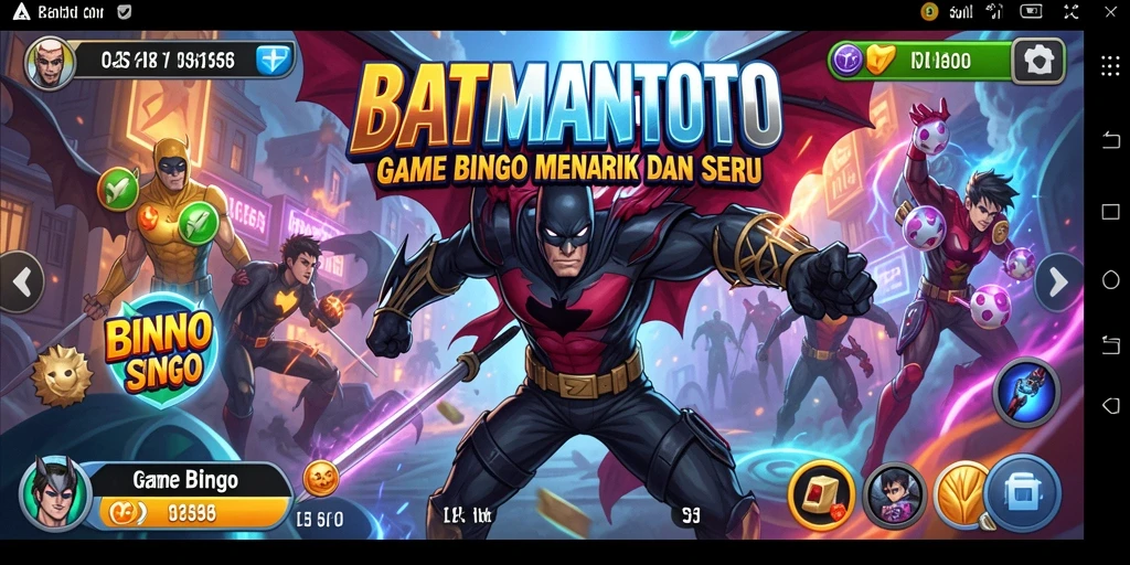 Screenshot gameplay <strong>BATMANTOTO</strong> menunjukkan keseruan bermain Bingo.
