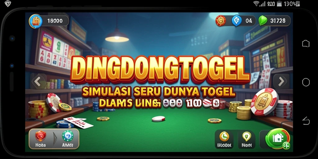 Screenshot DINGDONGTOGEL menampilkan fitur permainan togel yang mendebarkan.