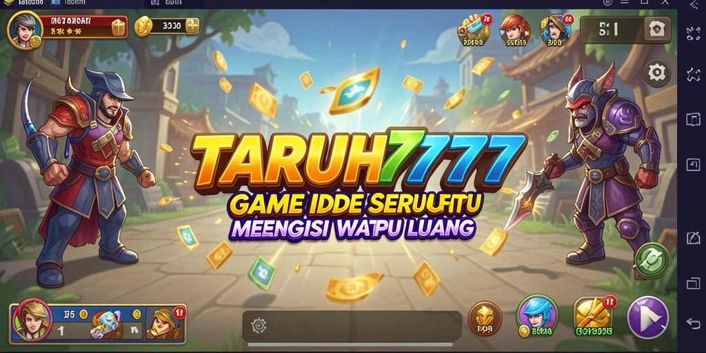 Tampilan gameplay TARUH777 yang menarik dan santai.